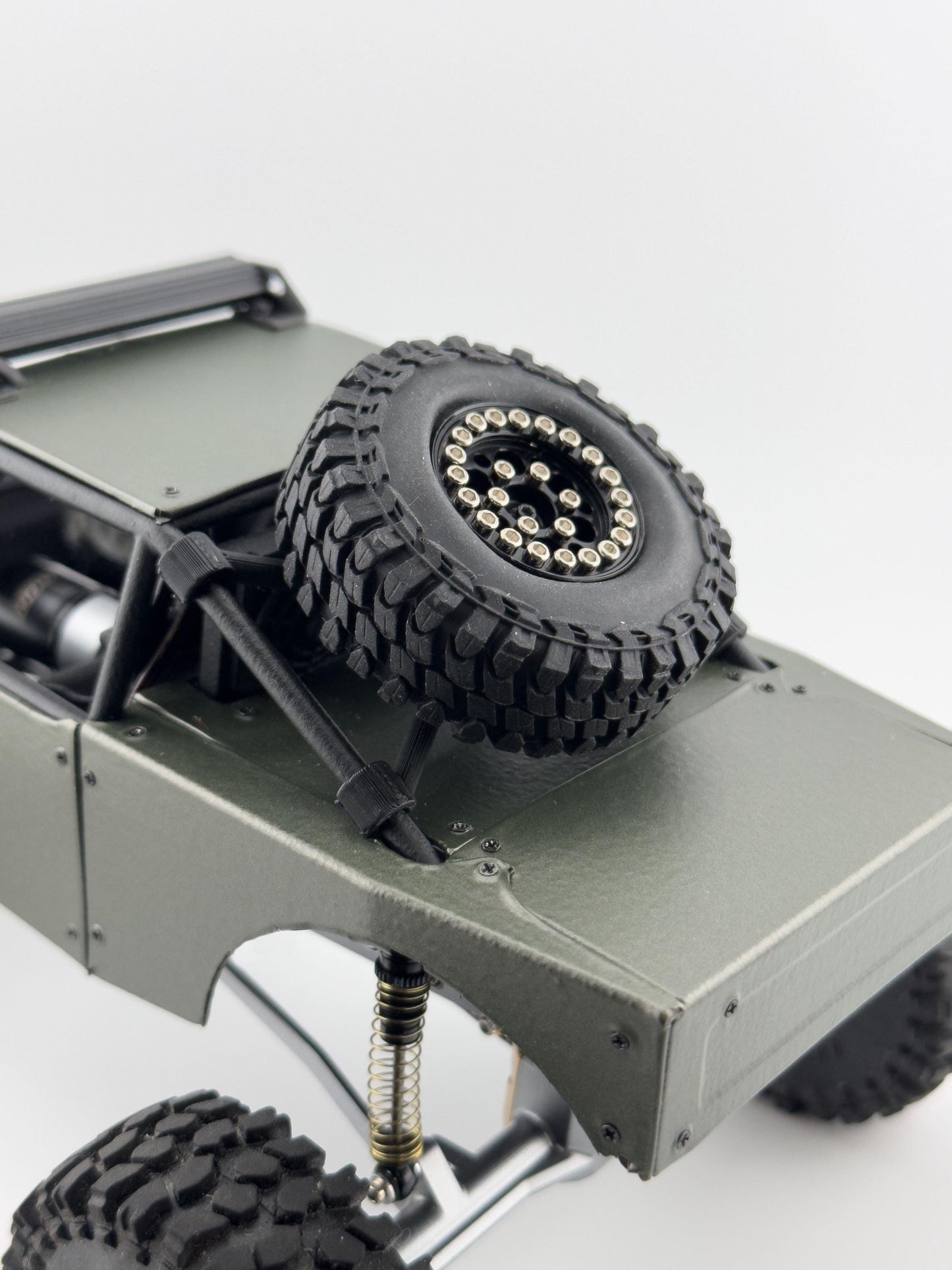 Tire Rack For Little Guy Racing Parts SCX24 R-Factor Chassis